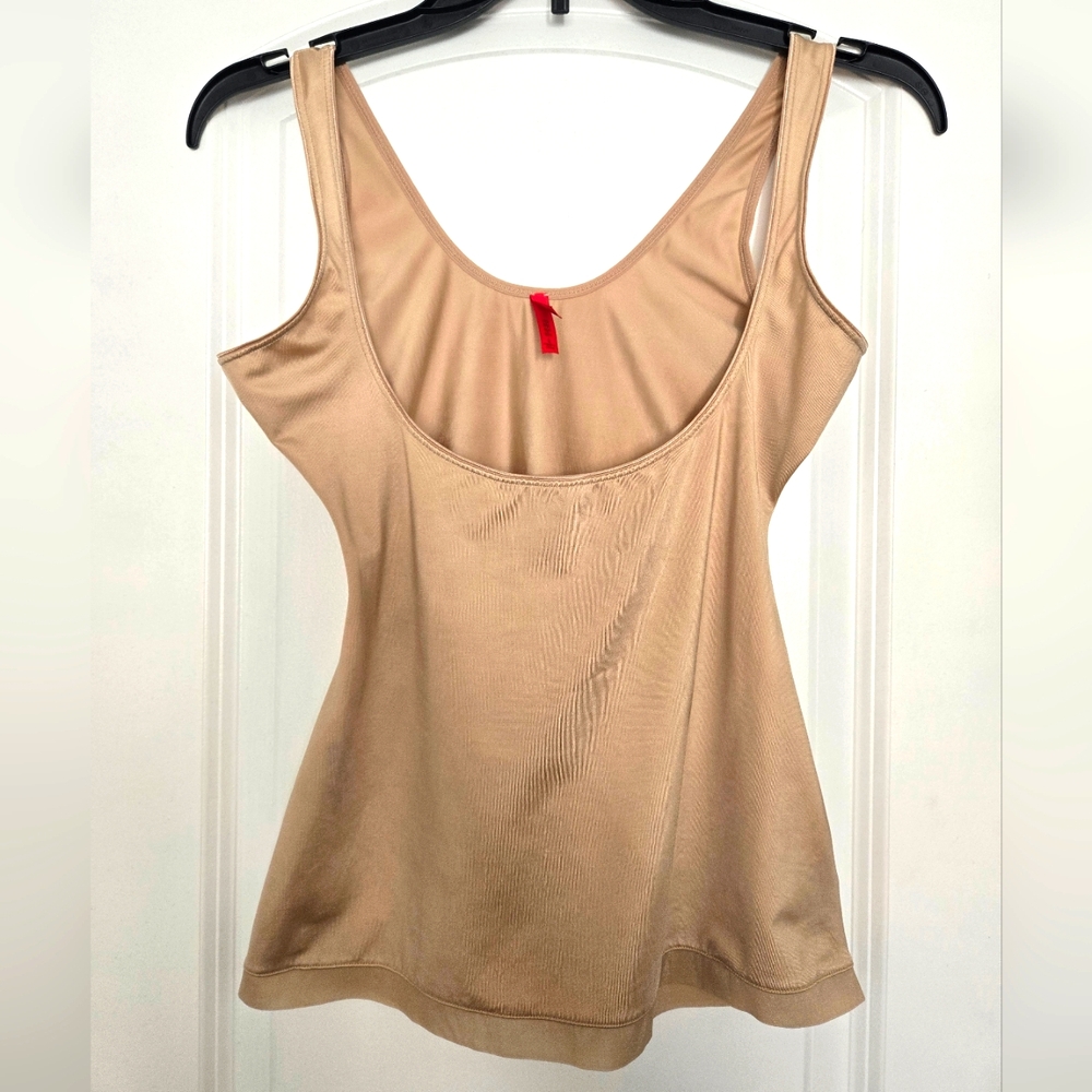 SPANX Tan / Nude Tank Top - Large -‎ Shapewear